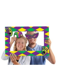 Mardi Gras Photo Fun Frame & Props