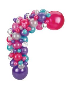 75 Piece Jewel Balloon Garland Kit