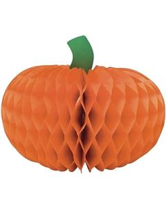 Pumpkin Honeycomb Centerpiece 12 inch