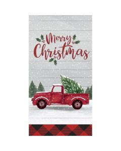 Farmhouse Christmas Paper Guest Towel