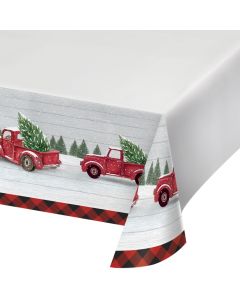 Farmhouse Christmas Paper Tablecover