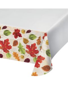 Luxe Leaves Paper Tablecover