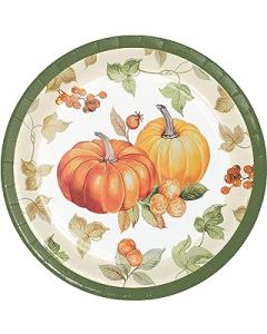 Pumpkin Harvest Dessert Plates