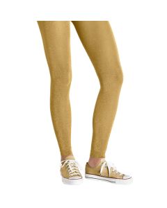 Adult Gold Footless Tights