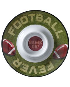 Football Chip & Dip Tray