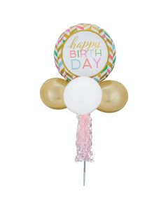 Pastel Celebration Balloon Yard Sign