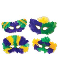 Mardi Gras Fanci-Feather Mask