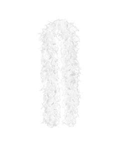 70 Gram 72 Inch Feather Boa White