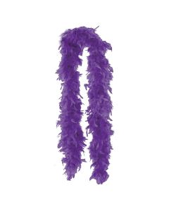 70 Gram 72 Inch Feather Boa Purple