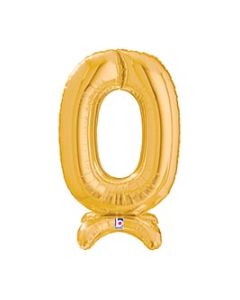 Stand Up Air Filled Gold Number 0 25inch