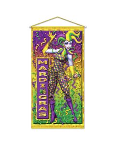 Mardi Gras Door/Wall Panel 