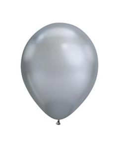 Chrome Silver Balloons  12 pack unfilled