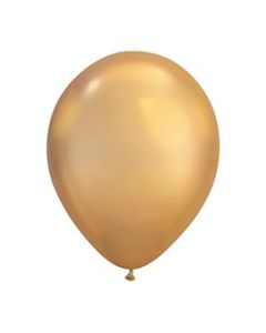Chrome Gold Balloons  12 pack unfilled