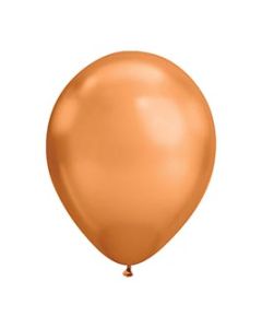 Chrome Copper Balloons  12 pack unfilled