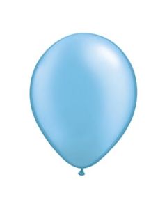 Pearl Azure Balloons  12 pack unfilled