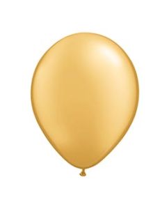 Pearl Gold Balloons  12 pack unfilled